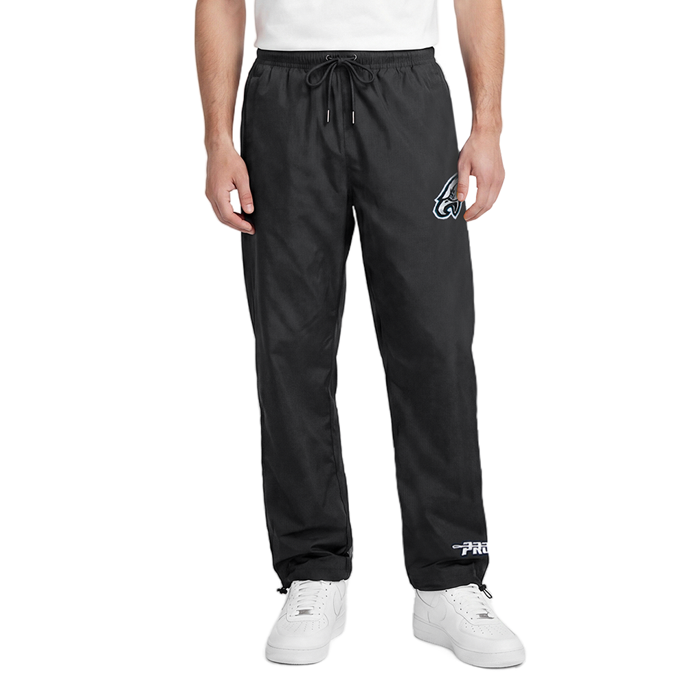 NFL PHILADELPHIA EAGLES MEN'S NYLON PANT (BLACK)