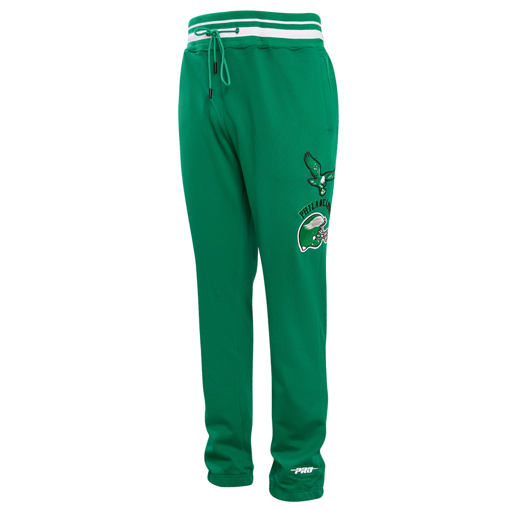 NFL PHILADELPHIA EAGLES RETRO CLASSIC PANTALON OUATÉ POUR HOMME (VERT KELLY)