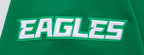 NFL PHILADELPHIA EAGLES CLASSIC CHENILLE MEN'S DK PO HOODIE (KELLY GREEN)