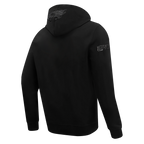 NFL PHILADELPHIA EAGLES TRIPLE BLACK CHANDAIL À CAPUCHON EN MAILLE DOUBLE POUR HOMME (TRIPLE NOIR HOMME)