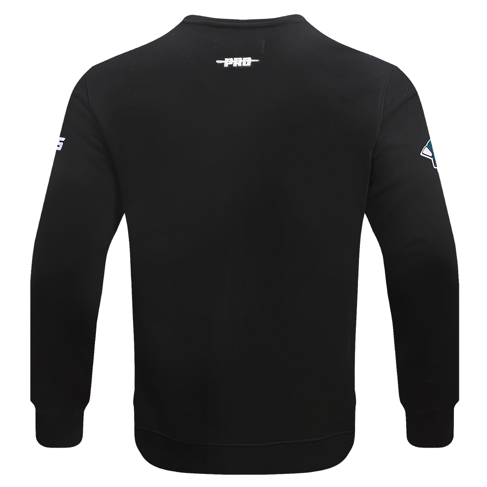 NFL PHILADELPHIA EAGLES OLD ENGLISH CHANDAIL À COL ROND POUR HOMME (NOIR)