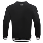 NFL PHILADELPHIA EAGLES CHANDAIL À COL ROND MASHUP CÔTELÉ POUR HOMME (NOIR)