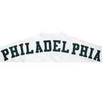 NFL PHILADELPHIA EAGLES WINGSPAN CHANDAIL À CAPUCHON EN MOLLETON À ÉPAULES TOMBANTES POUR HOMME (BLANC)