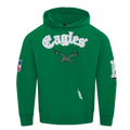 NFL PHILADELPHIA EAGLES BEST OF CHANDAIL À CAPUCHON À ÉPAULES TOMBANTES POUR HOMME (VERT KELLY)