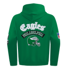 NFL PHILADELPHIA EAGLES BEST OF CHANDAIL À CAPUCHON À ÉPAULES TOMBANTES POUR HOMME (VERT KELLY)