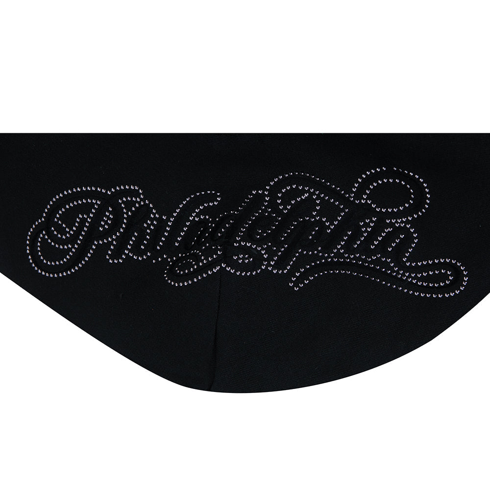 NFL PHILADELPHIA EAGLES BLACKOUT CHANDAIL À CAPUCHON EN MOLLETON À ÉPAULES TOMBANTES POUR HOMME (NOIR)