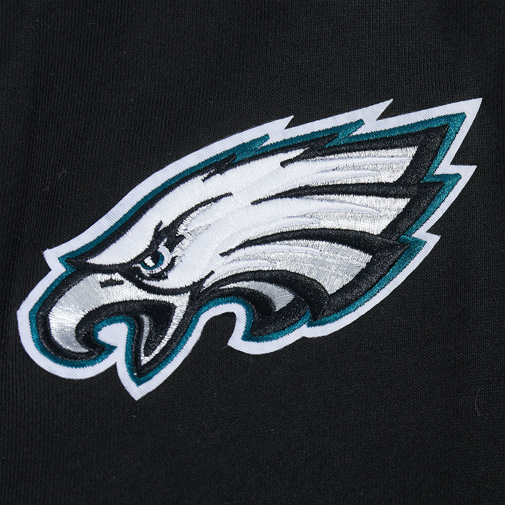 NFL PHILADELPHIA EAGLES BORN FOR SPORT MEN'S FLC CREWNECK (BLACK)
