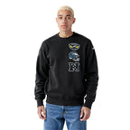 NFL PHILADELPHIA EAGLES BORN FOR SPORT MEN'S FLC CREWNECK (BLACK)