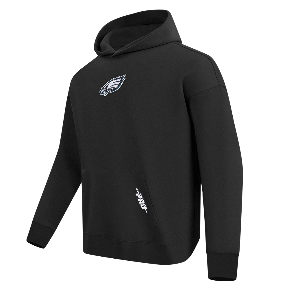 NFL PHILADELPHIA EAGLES CLASSIC ICON MEN'S PULLOVER HOODIE (BLACK)