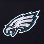 NFL PHILADELPHIA EAGLES CLASSIC ICON MEN'S PULLOVER HOODIE (BLACK)