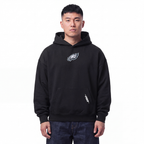 NFL PHILADELPHIA EAGLES CLASSIC ICON MEN'S PULLOVER HOODIE (BLACK)