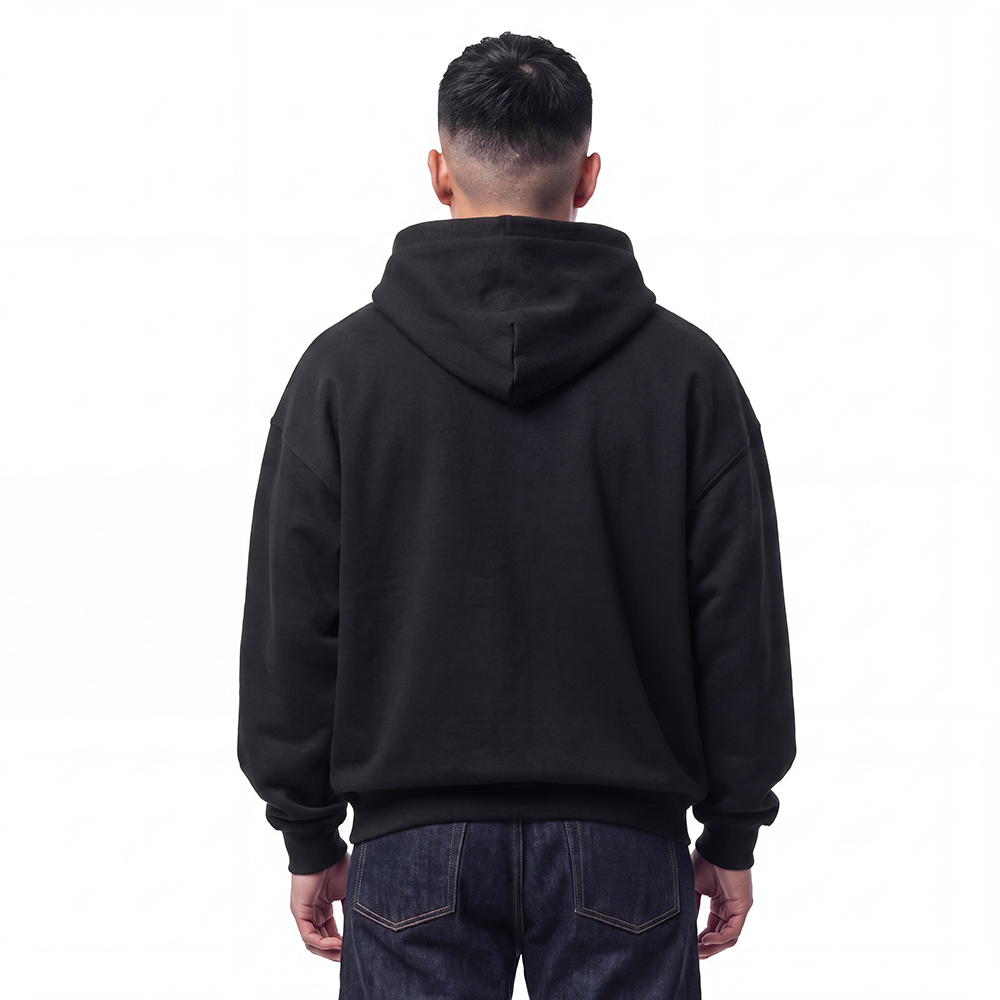 NFL PHILADELPHIA EAGLES CLASSIC ICON MEN'S PULLOVER HOODIE (BLACK)