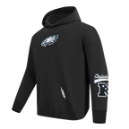 NFL PHILADELPHIA EAGLES LIVING LARGE CHANDAIL À CAPUCHON POUR HOMME (NOIR)