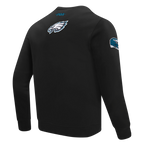 NFL PHILADELPHIA EAGLES CITY ARCH MEN'S FLC CREWNECK (BLACK)