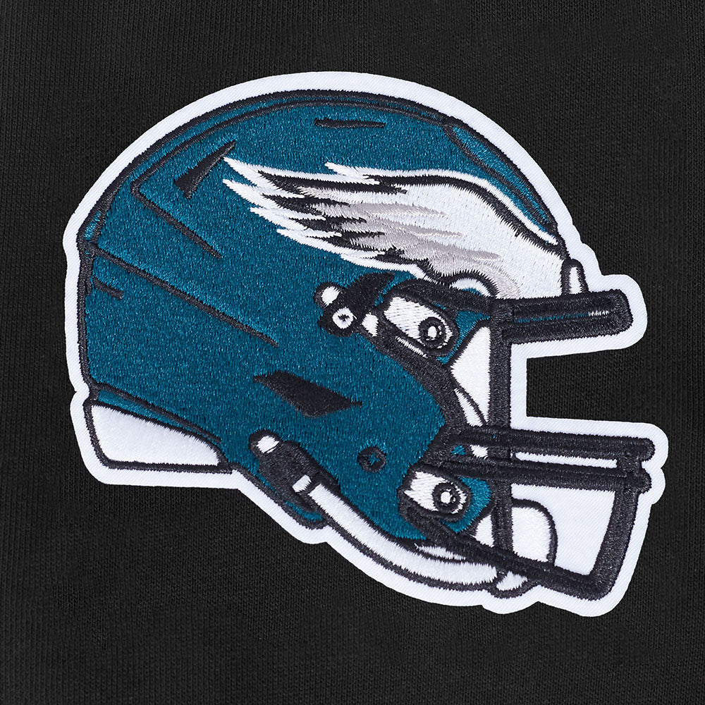NFL PHILADELPHIA EAGLES CITY ARCH MEN'S FLC CREWNECK (BLACK)