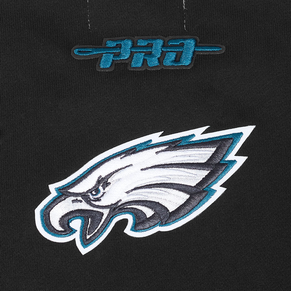 NFL PHILADELPHIA EAGLES CITY ARCH MEN'S FLC CREWNECK (BLACK)