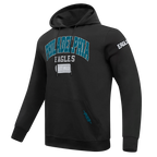NFL PHILADELPHIA EAGLES CITY ARCH CHANDAIL À CAPUCHON EN MOLLETON POUR HOMME (NOIR)