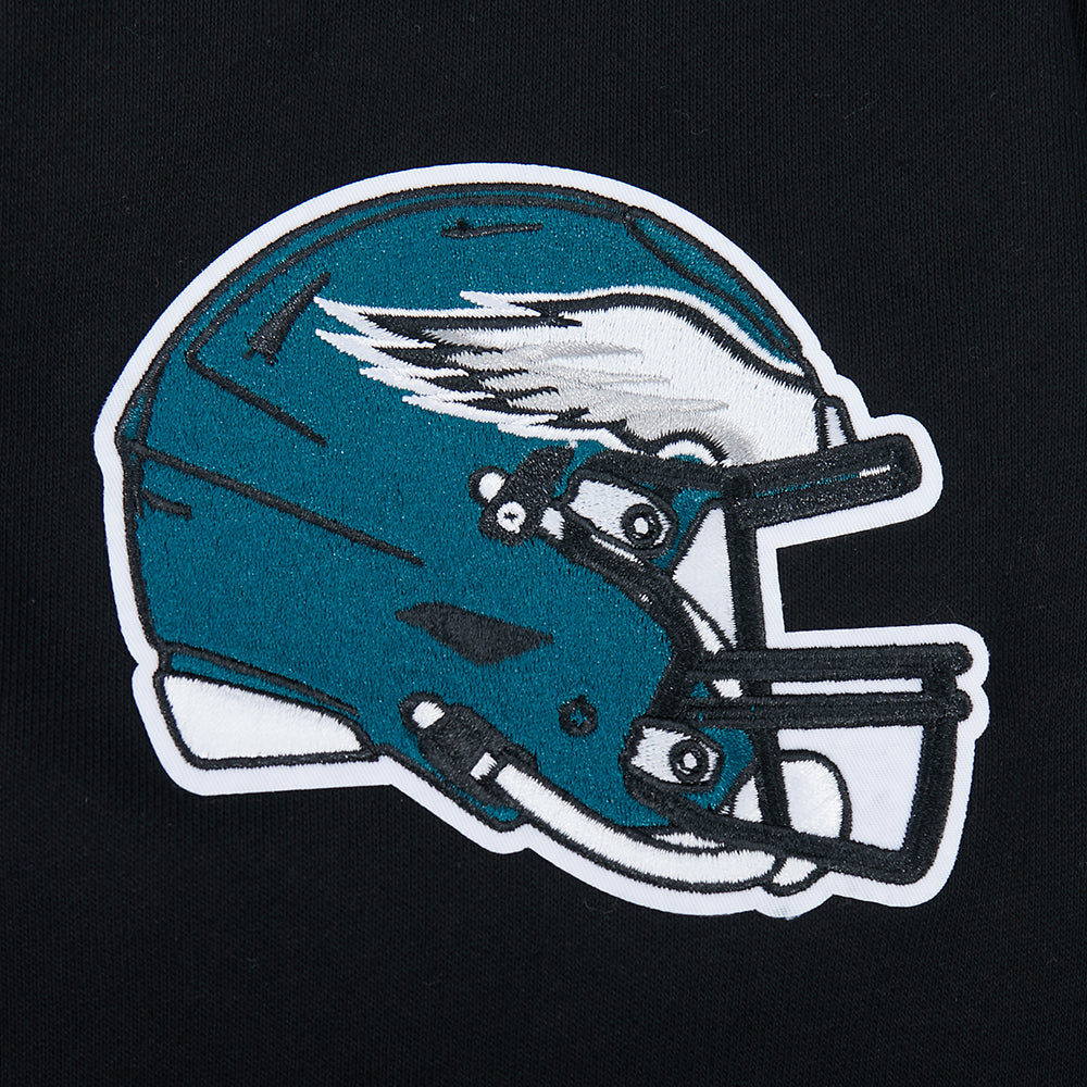 NFL PHILADELPHIA EAGLES CITY ARCH CHANDAIL À CAPUCHON EN MOLLETON POUR HOMME (NOIR)