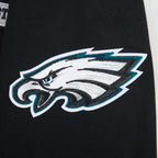 NFL PHILADELPHIA EAGLES CITY ARCH HAUT EN MOLLETON À GLISSIÈRE AU QUART POUR HOMME (NOIR)