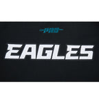 NFL PHILADELPHIA EAGLES CITY ARCH HAUT EN MOLLETON À GLISSIÈRE AU QUART POUR HOMME (NOIR)