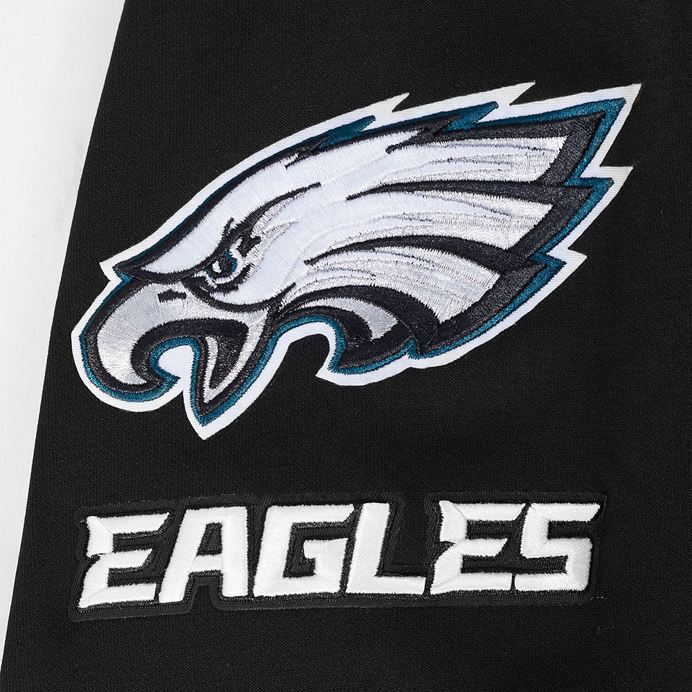 NFL PHILADELPHIA EAGLES SAQUON BARKLEY #26 CLASSIC PNN CHANDAIL À CAPUCHON EN MAILLE DOUBLE POUR HOMME