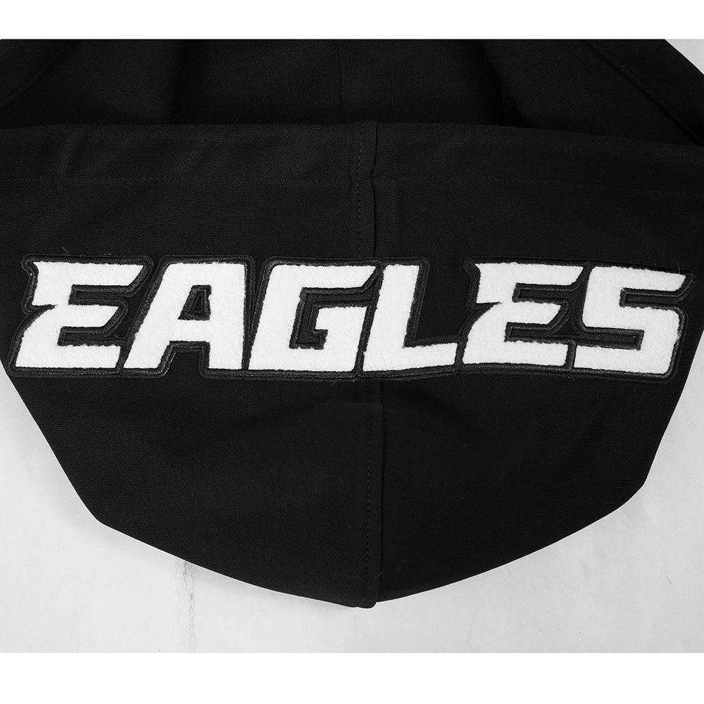NFL PHILADELPHIA EAGLES SAQUON BARKLEY #26 CLASSIC PNN CHANDAIL À CAPUCHON EN MAILLE DOUBLE POUR HOMME