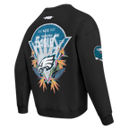 NFL PHILADELPHIA EAGLES PARADISE CHANDAIL OUATÉ À COL ROND POUR HOMME (NOIR)