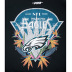 NFL PHILADELPHIA EAGLES PARADISE CHANDAIL OUATÉ À COL ROND POUR HOMME (NOIR)