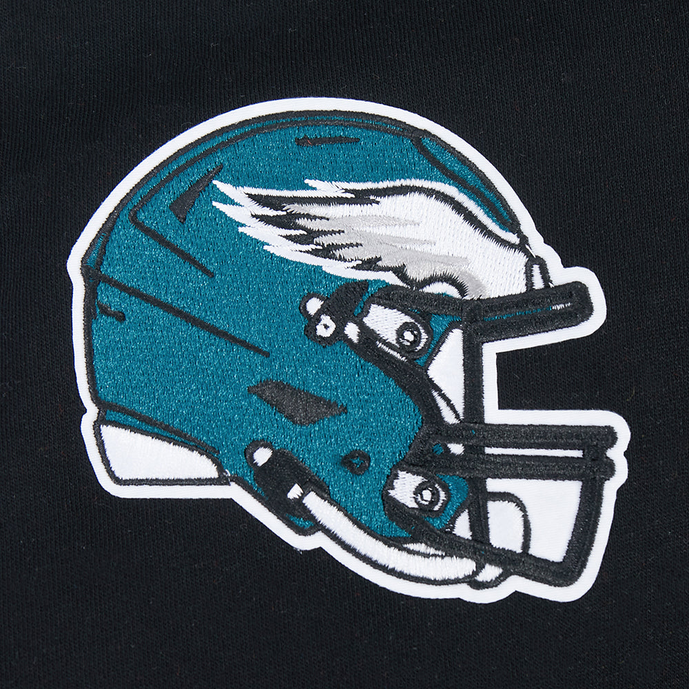 NFL PHILADELPHIA EAGLES PARADISE CHANDAIL OUATÉ À COL ROND POUR HOMME (NOIR)