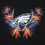 NFL PHILADELPHIA EAGLES PARADISE CHANDAIL OUATÉ À COL ROND POUR HOMME (NOIR)