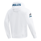 NFL PHILADELPHIA EAGLES CLASSIC CHENILLE CHANDAIL À CAPUCHON POUR HOMME (BLANC)