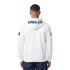 NFL PHILADELPHIA EAGLES CLASSIC CHENILLE CHANDAIL À CAPUCHON POUR HOMME (BLANC)