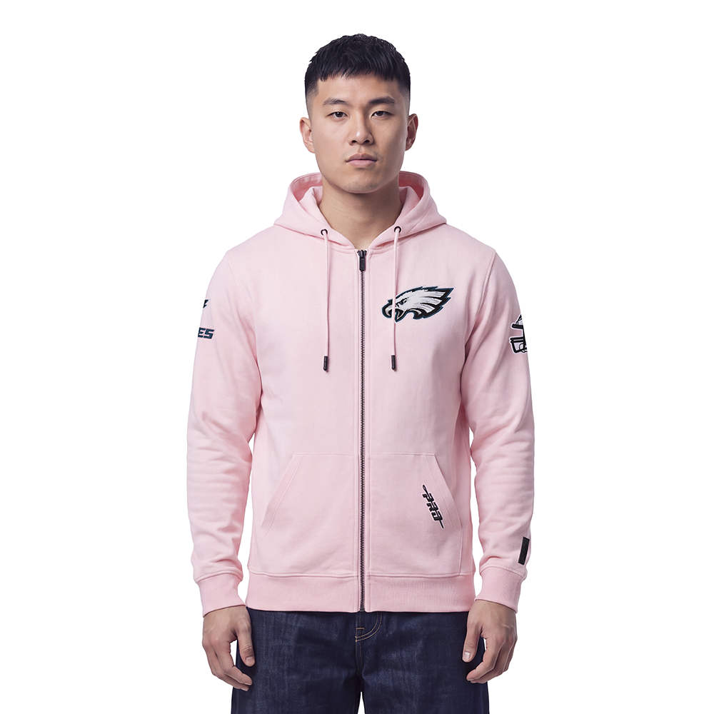 NFL PHILADELPHIA EAGLES CLASSIC CHENILLE MEN'S SWEATSHIRT (PINK)