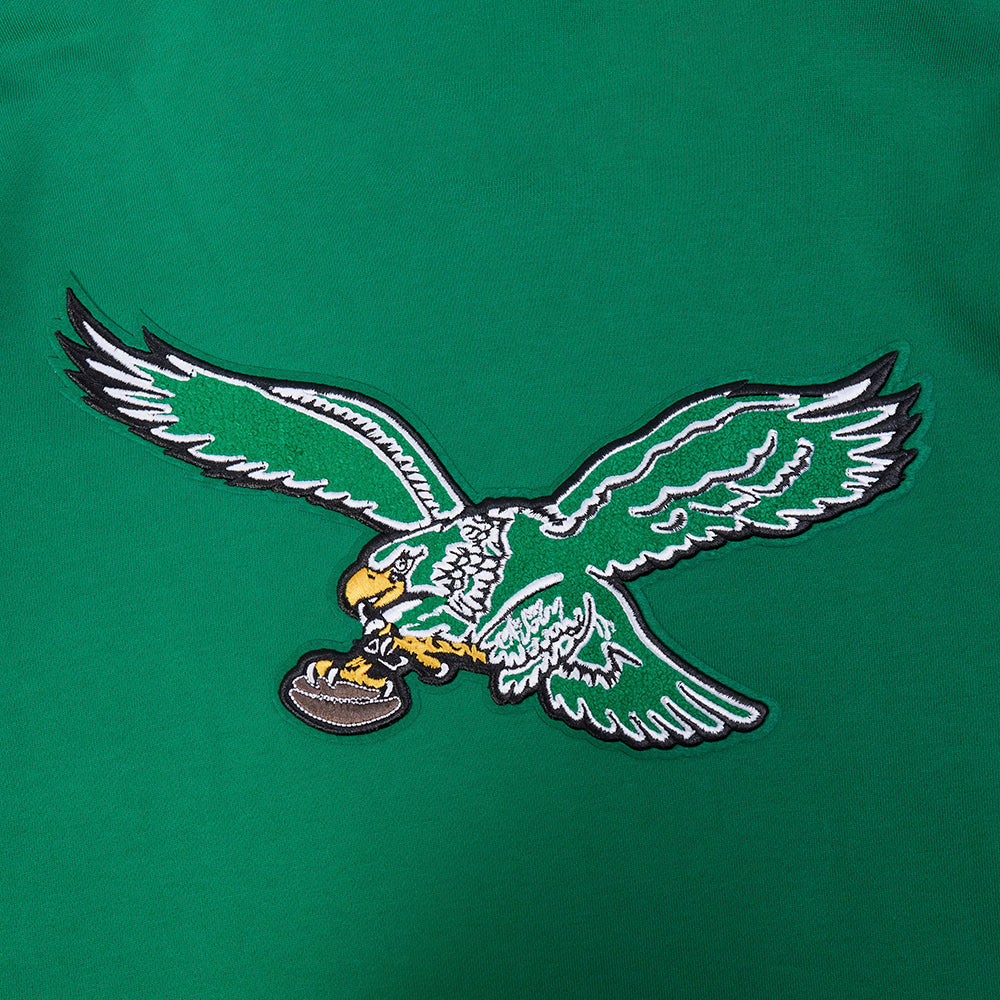 NFL PHILADELPHIA EAGLES RETRO CLASSICS MEN'S PULLOVER HOODIE (KELLY GREEN)