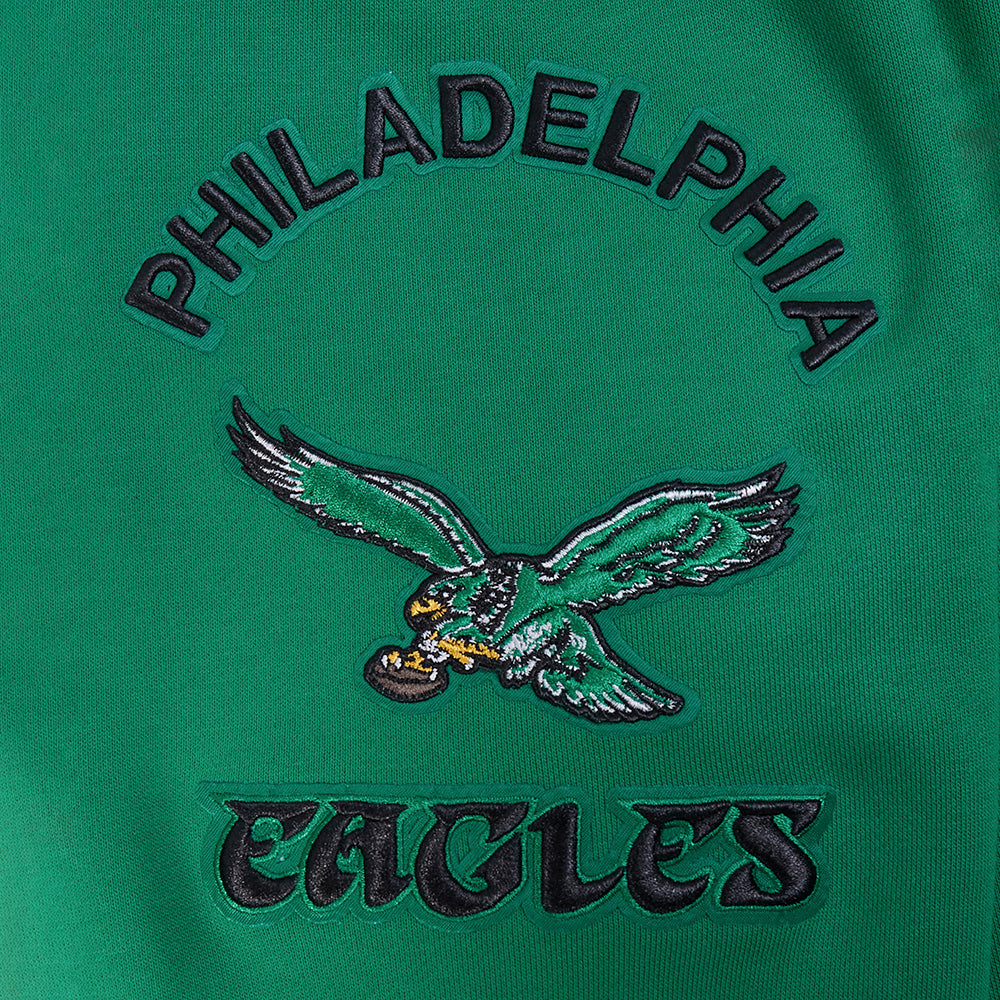 NFL PHILADELPHIA EAGLES RETRO CLASSICS MEN'S PULLOVER HOODIE (KELLY GREEN)