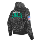 NFL PHILADELPHIA EAGLES PRO PREMIUM MEN'S SWEATSHIRT (BLACK)