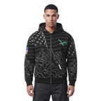 NFL PHILADELPHIA EAGLES PRO PREMIUM MEN'S SWEATSHIRT (BLACK)