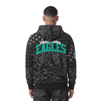 NFL PHILADELPHIA EAGLES PRO PREMIUM MEN'S SWEATSHIRT (BLACK)