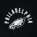 NFL PHILADELPHIA EAGLES CHANDAIL À CAPUCHON À GLISSIÈRE POUR HOMME (NOIR)