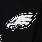 NFL PHILADELPHIA EAGLES CHANDAIL À CAPUCHON À GLISSIÈRE POUR HOMME (NOIR)