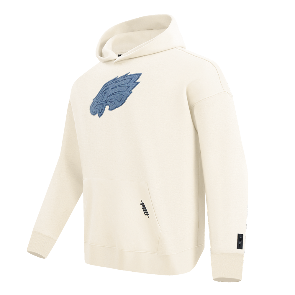 NFL PHILADELPHIA EAGLES VARSITY BLUES MEN'S PULLOVER HOODIE (LINEN)