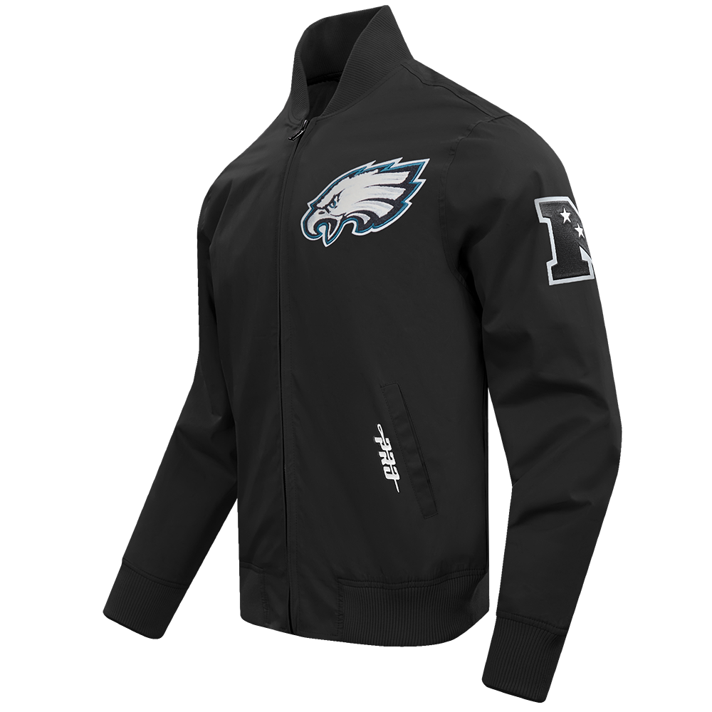 NFL PHILADELPHIA EAGLES LIVING LARGE BLOUSON EN SERGÉ POUR HOMME (NOIR)