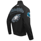 NFL PHILADELPHIA EAGLES LIVING LARGE BLOUSON EN SERGÉ POUR HOMME (NOIR)