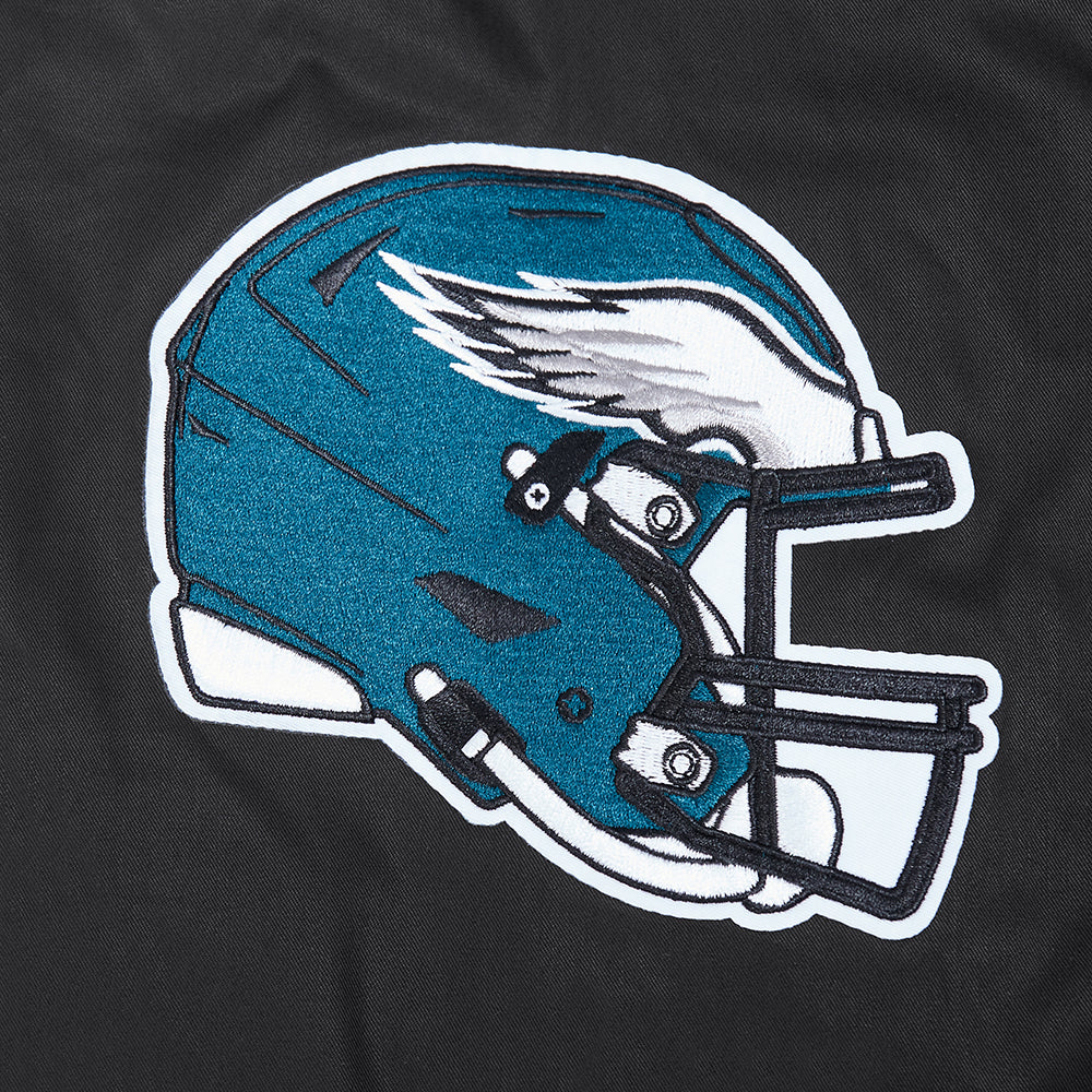 NFL PHILADELPHIA EAGLES LIVING LARGE BLOUSON EN SERGÉ POUR HOMME (NOIR)
