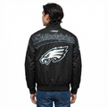 NFL PHILADELPHIA EAGLES LIVING LARGE BLOUSON EN SERGÉ POUR HOMME (NOIR)