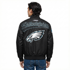 NFL PHILADELPHIA EAGLES LIVING LARGE BLOUSON EN SERGÉ POUR HOMME (NOIR)