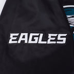 NFL PHILADELPHIA EAGLES CITY ARCH BLOUSON EN SATIN POUR HOMME (NOIR)