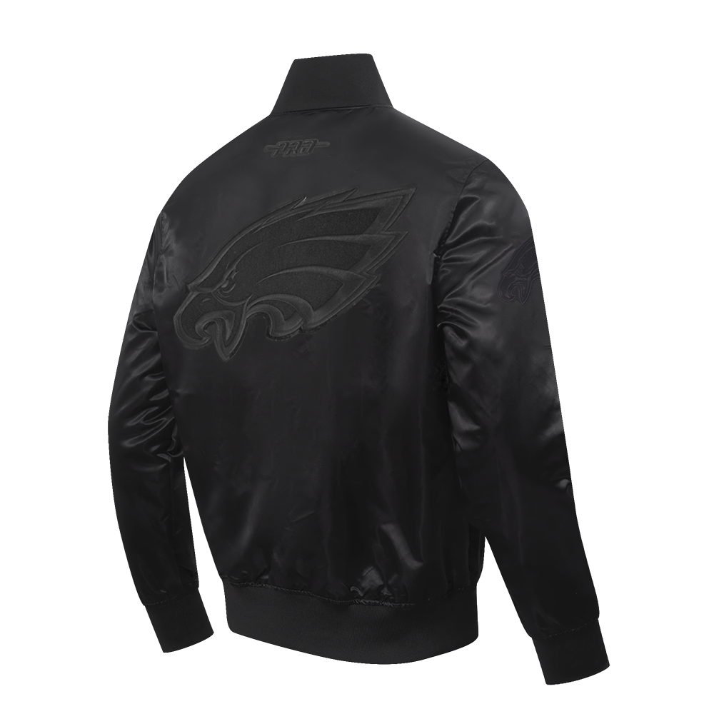 NFL PHILADELPHIA EAGLES TRIPLE BLACK MANTEAU POUR HOMME (NOIR)