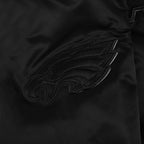 NFL PHILADELPHIA EAGLES TRIPLE BLACK MANTEAU POUR HOMME (NOIR)