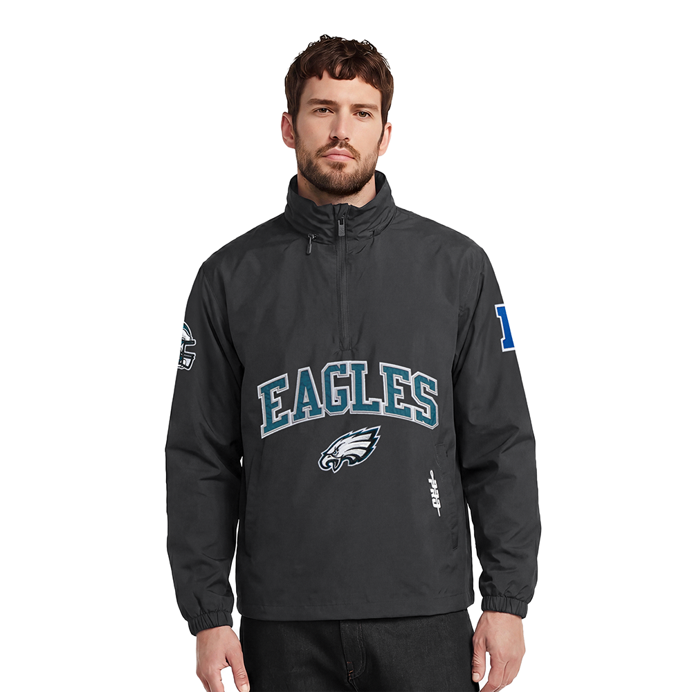 NFL PHILADELPHIA EAGLES BLOUSON POUR HOMME (NOIR)